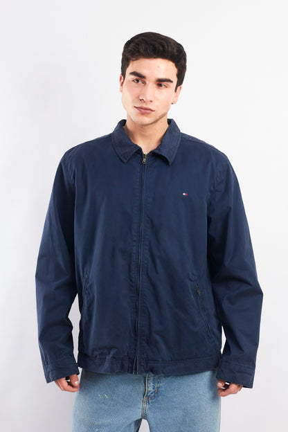 2014 Tommy Hilfiger Navy Harrington Jacket (L/XL)