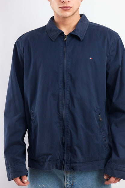 2014 Tommy Hilfiger Navy Harrington Jacket (L/XL)