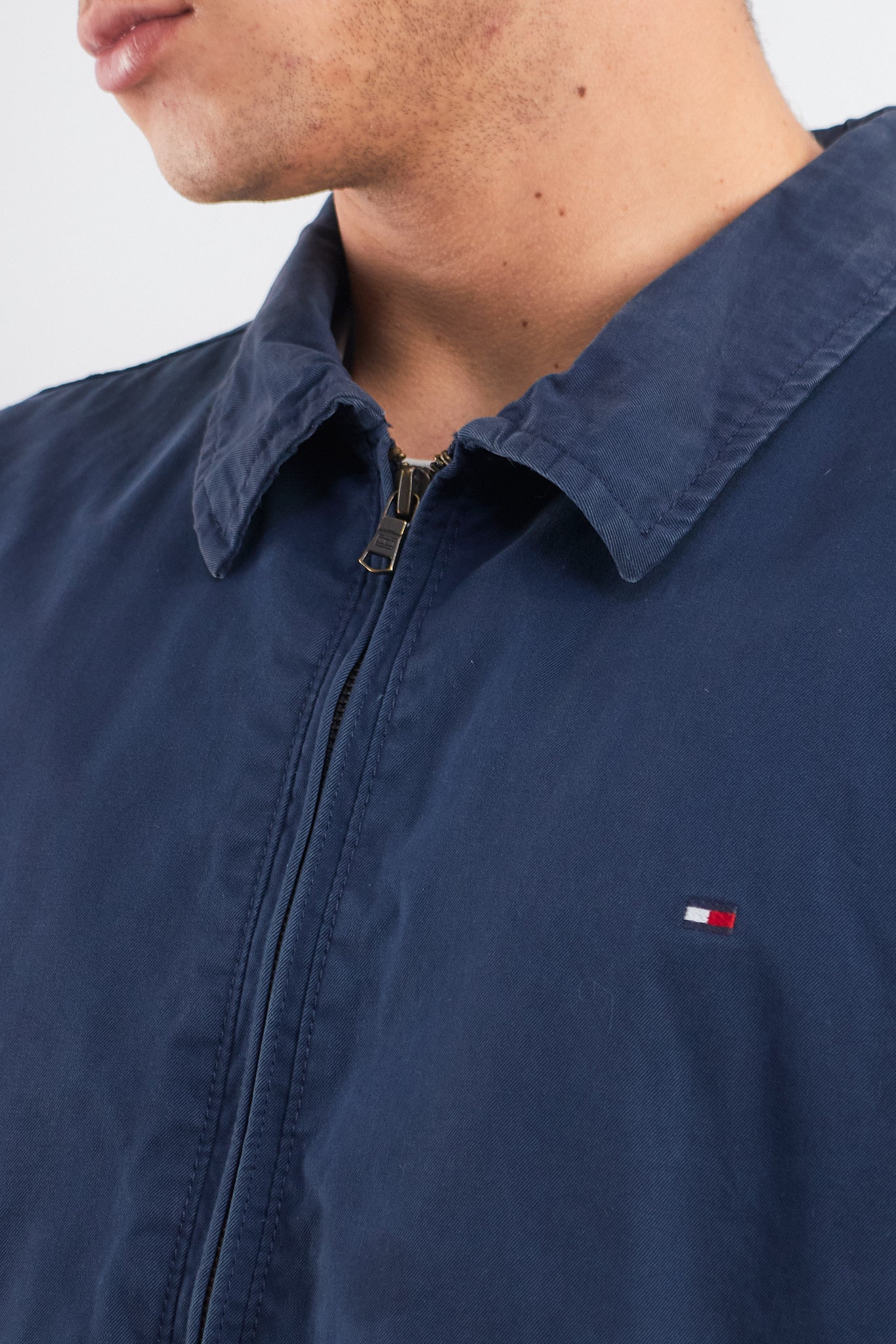 2014 Tommy Hilfiger Navy Harrington Jacket (L/XL)
