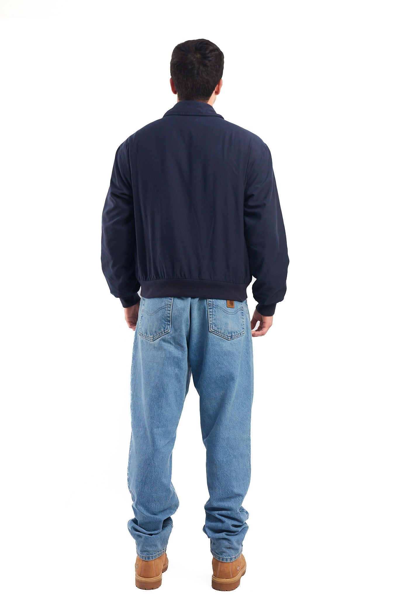 2000 Tommy Hilfilger Navy Harrington Jacket (M)