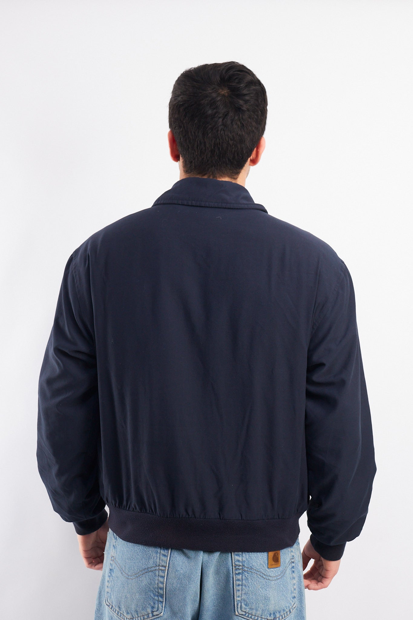 2000 Tommy Hilfilger Navy Harrington Jacket (M)