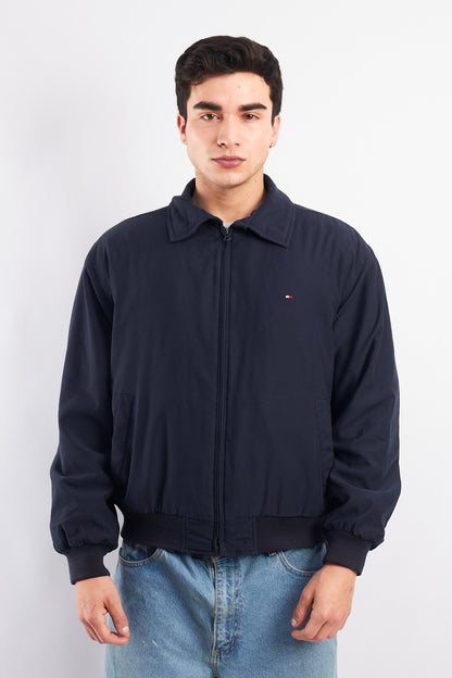 2000 Tommy Hilfilger Navy Harrington Jacket (M)