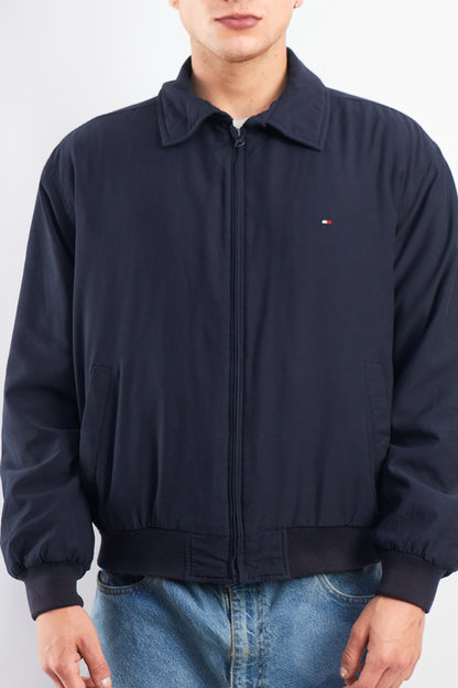 2000 Tommy Hilfilger Navy Harrington Jacket (M)