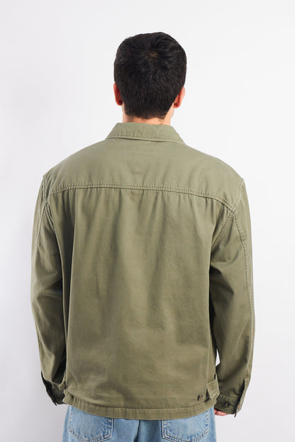 2000 Tommy Hilfiger Olive Green Harrington Jacket  (L/XL)