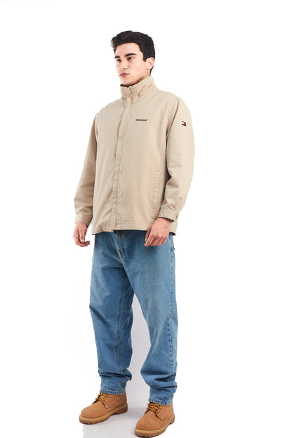 2000 Tommy Hilfiger Beige Harrington Jacket (M/L)