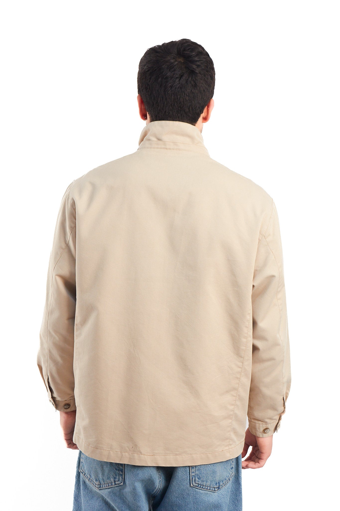 2000 Tommy Hilfiger Beige Harrington Jacket (M/L)