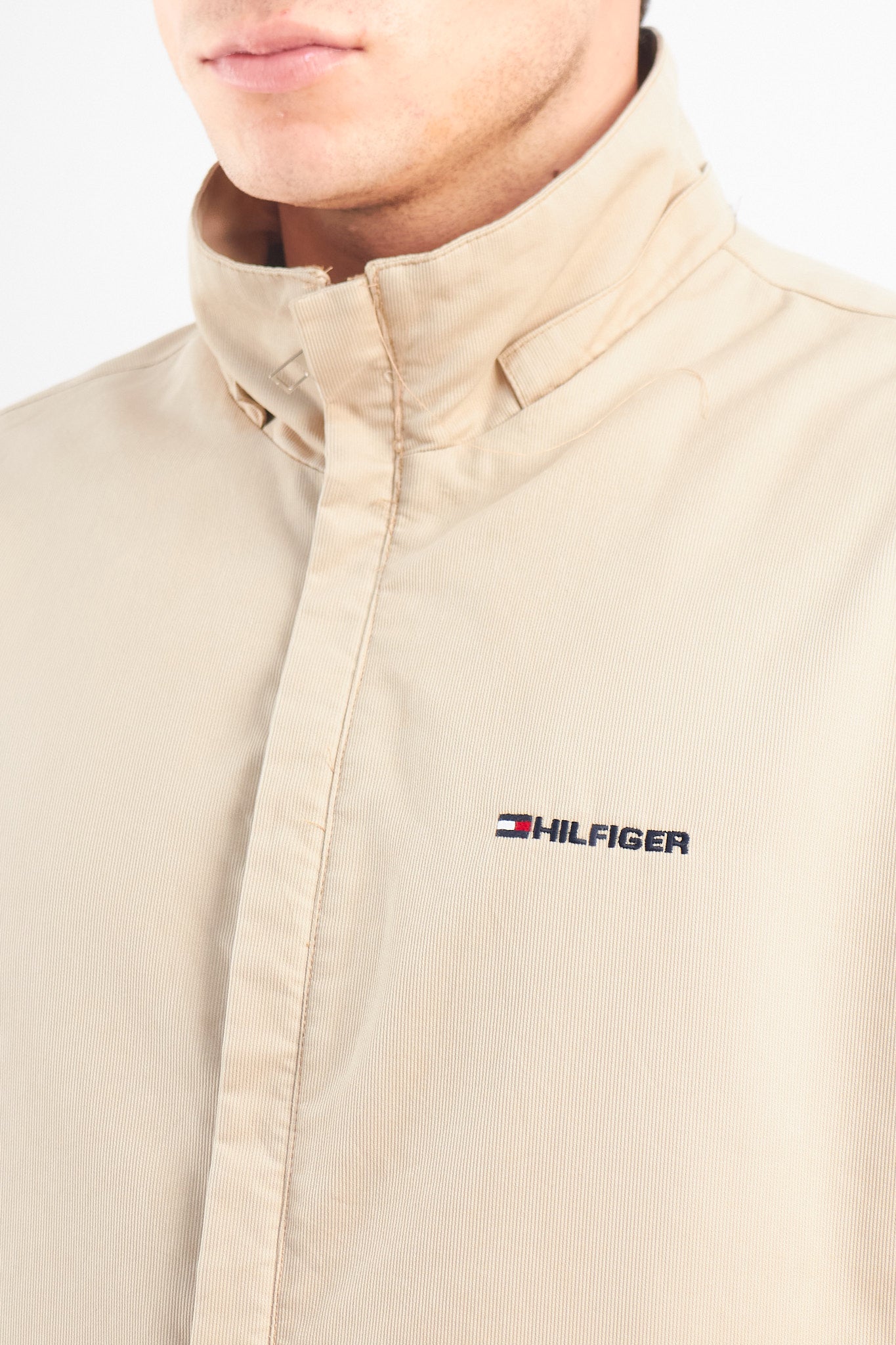 2000 Tommy Hilfiger Beige Harrington Jacket (M/L)