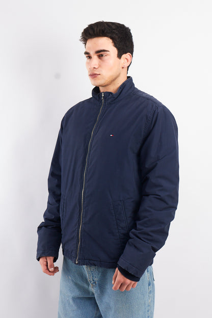 2015 Tommy Hilfiger Navy Padded Harrington Jacket (L/XL)