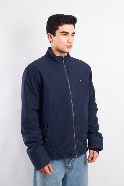 2015 Tommy Hilfiger Navy Padded Harrington Jacket (L/XL)