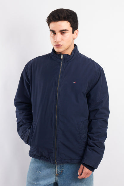 2015 Tommy Hilfiger Navy Padded Harrington Jacket (L/XL)