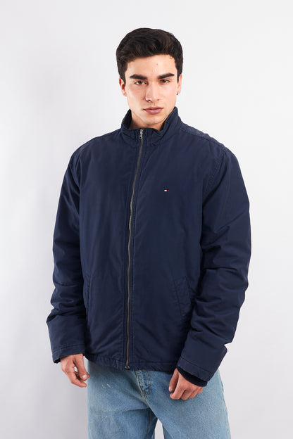 2015 Tommy Hilfiger Navy Padded Harrington Jacket (L/XL)