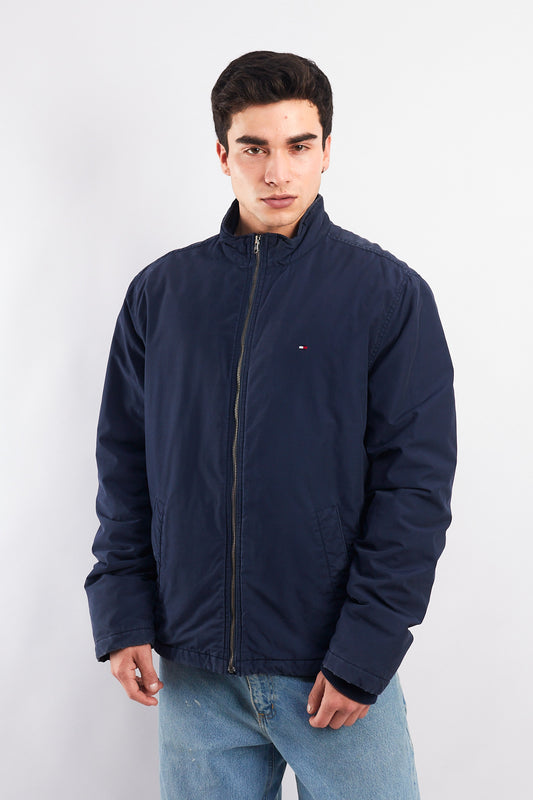 2015 Tommy Hilfiger Navy Padded Harrington Jacket (L/XL)