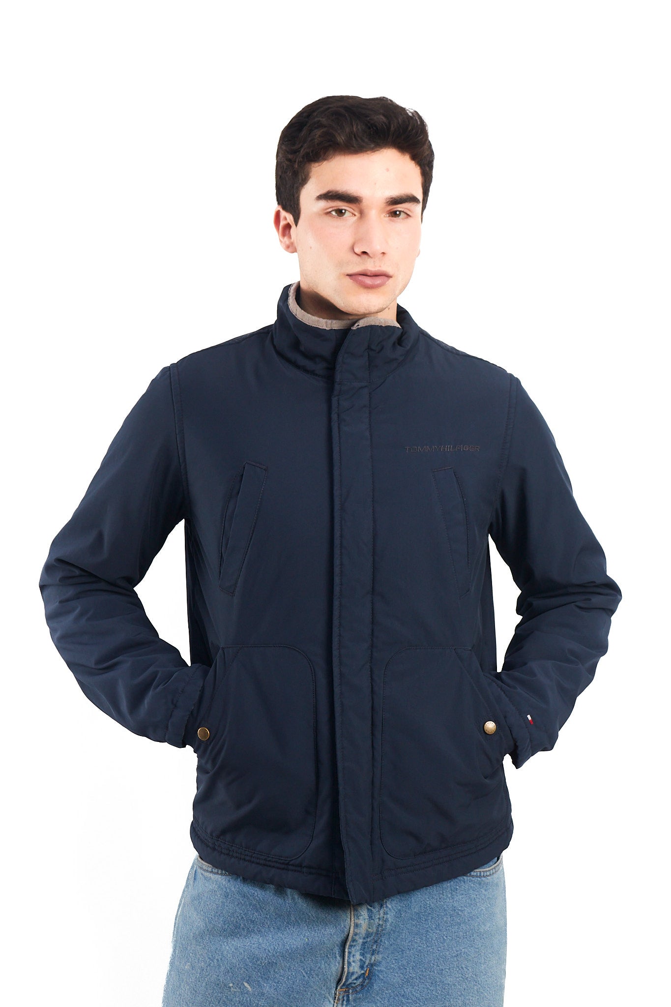 2011 Tommy Hilfiger Navy Padded Jacket (S/M)