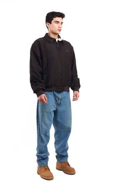 2000 Tommy Hilfiger Black Harrington Jacket (M/L)