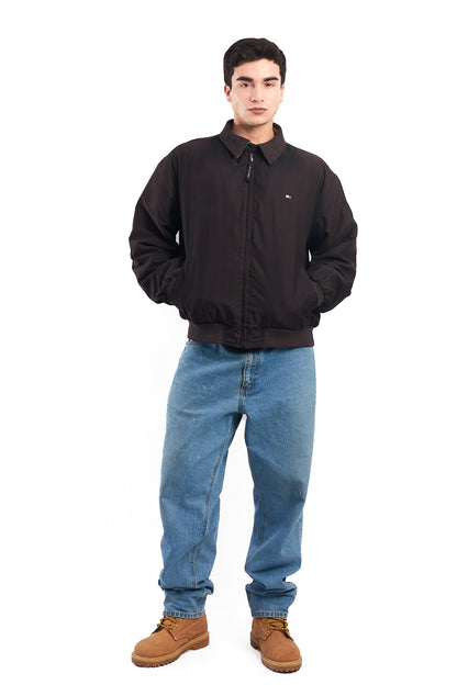 2000 Tommy Hilfiger Black Harrington Jacket (M/L)