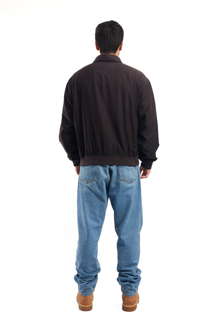 2000 Tommy Hilfiger Black Harrington Jacket (M/L)