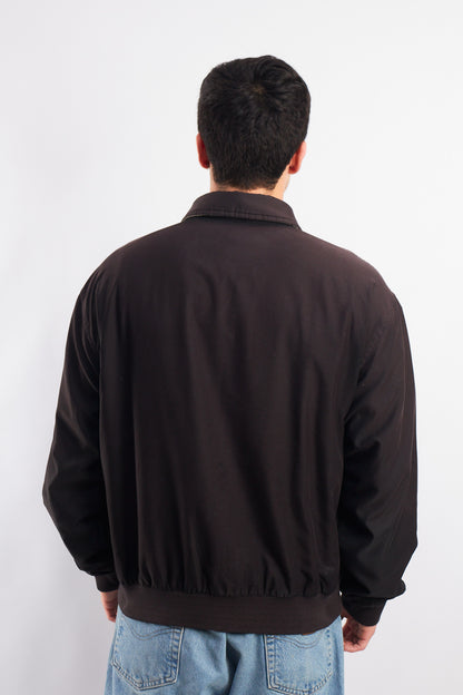2000 Tommy Hilfiger Black Harrington Jacket (M/L)