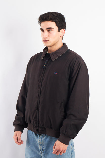 2000 Tommy Hilfiger Black Harrington Jacket (M/L)