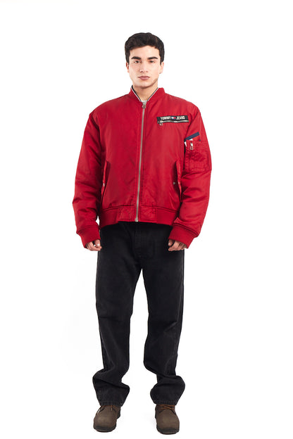 2002 Vintage Tommy Hilfiger MA-1 Flight Bomber Jacket (L)