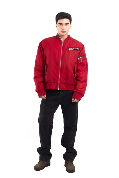 2002 Vintage Tommy Hilfiger MA-1 Flight Bomber Jacket (L)