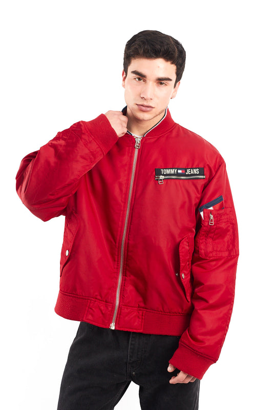 2002 Vintage Tommy Hilfiger MA-1 Flight Bomber Jacket (L)