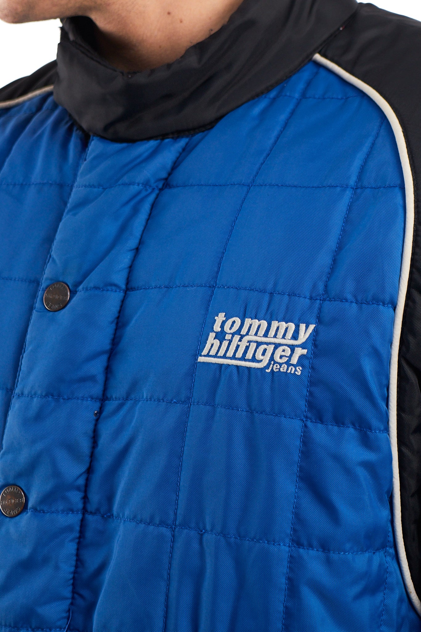 1990 Vintage Tommy Hilfiger Jeans Puffer Jacket (M)