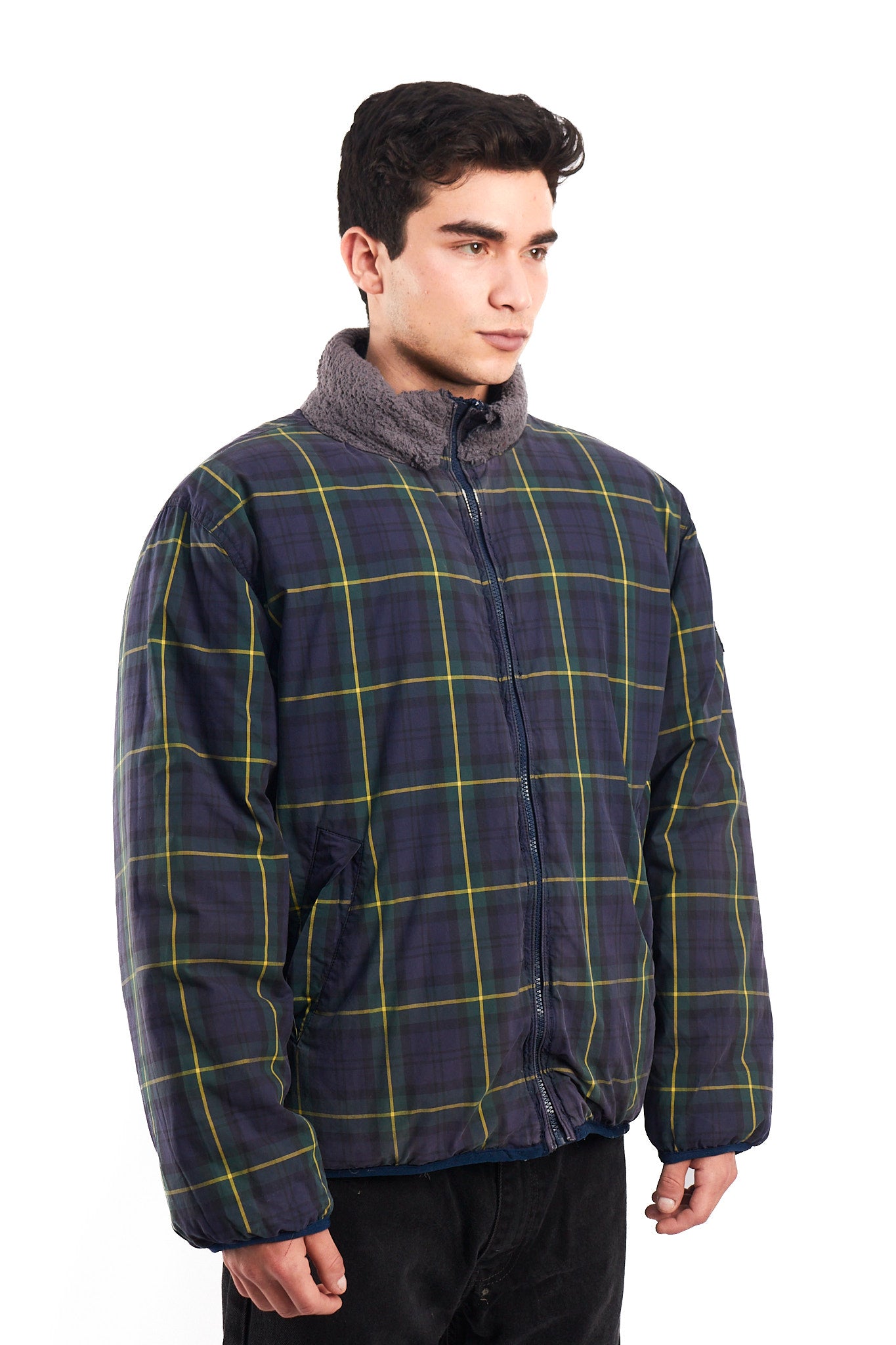 1990 Vintage Tommy Hilfiger Reversible Down Puffer Jacket (M/L)