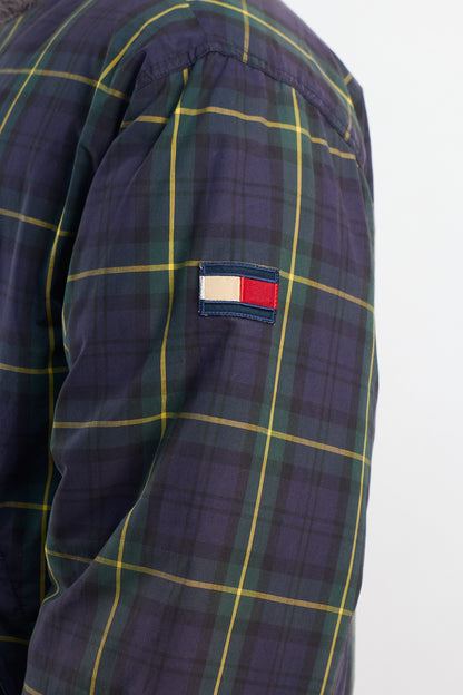 1990 Vintage Tommy Hilfiger Reversible Down Puffer Jacket (M/L)