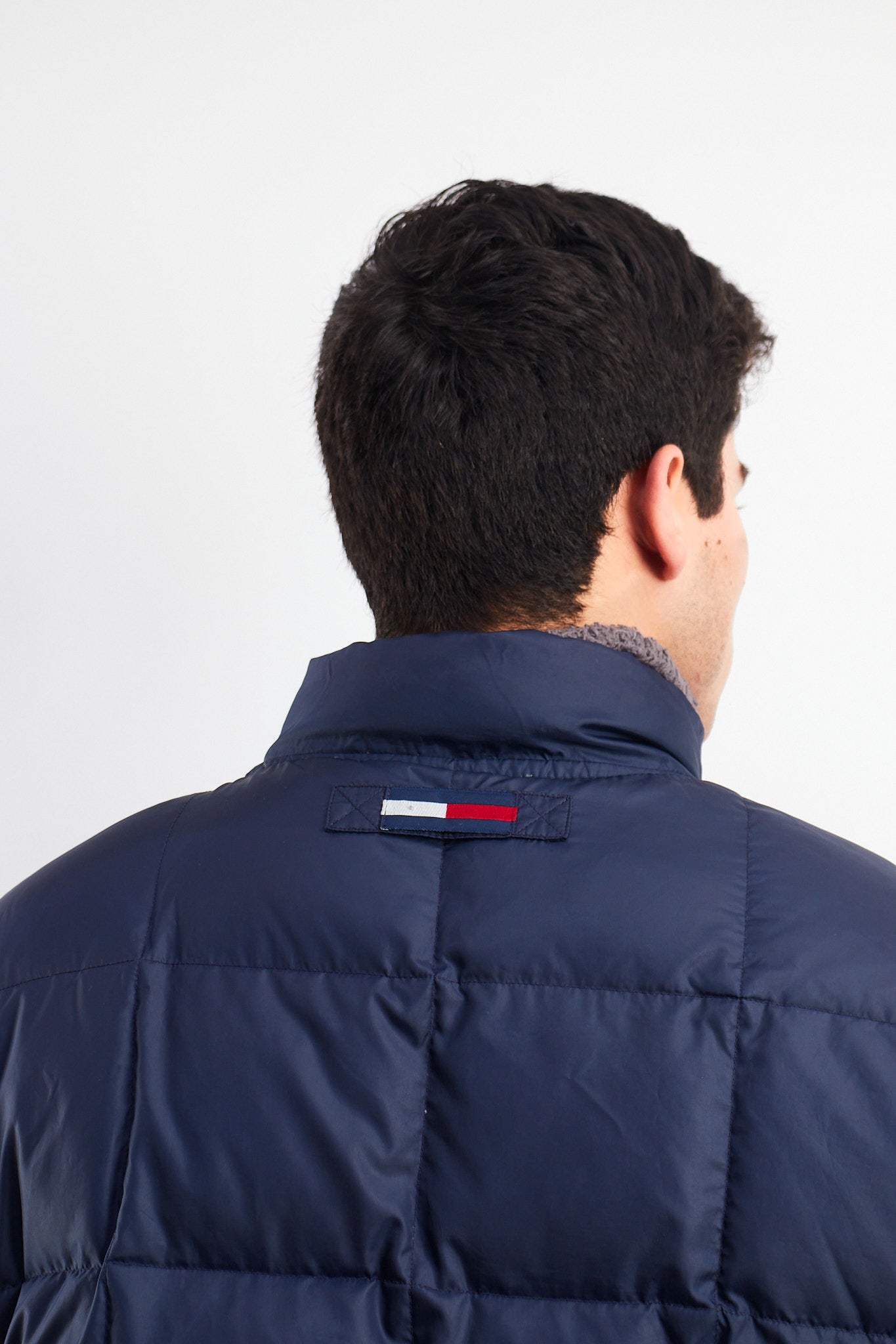 1990 Vintage Tommy Hilfiger Reversible Down Puffer Jacket (M/L)