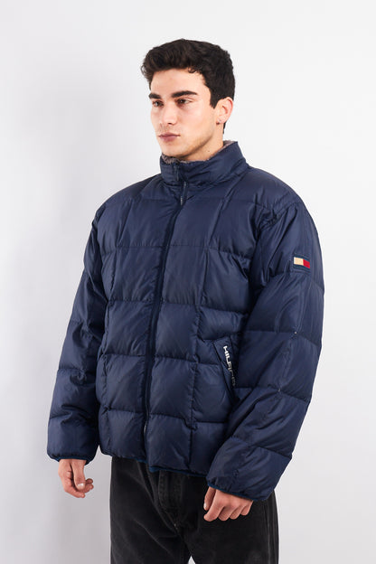 1990 Vintage Tommy Hilfiger Reversible Down Puffer Jacket (M/L)