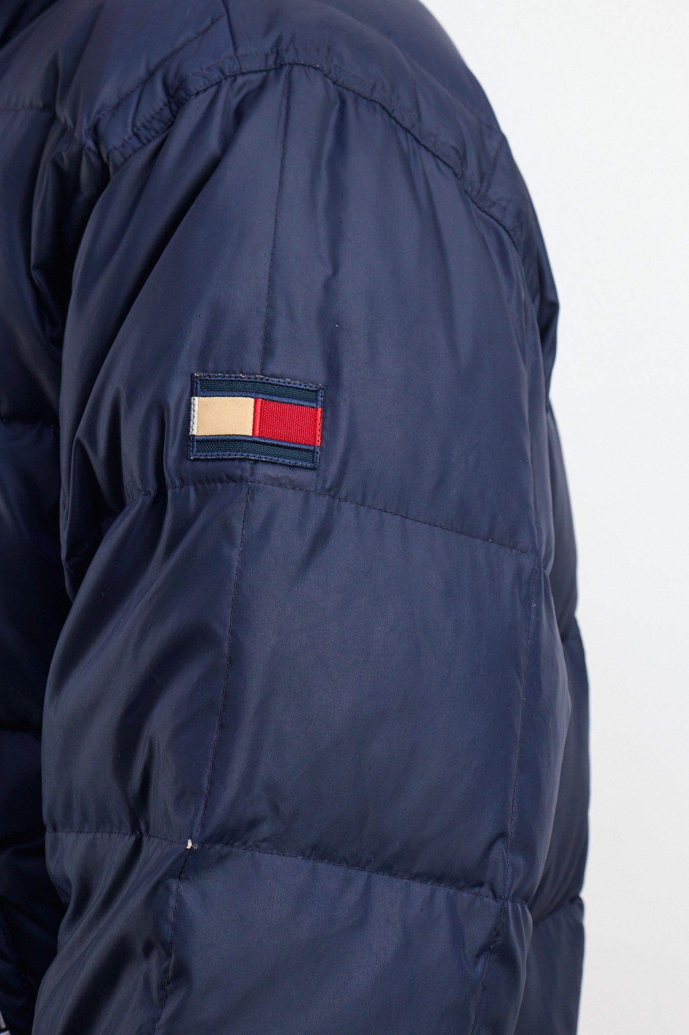 1990 Vintage Tommy Hilfiger Reversible Down Puffer Jacket (M/L)