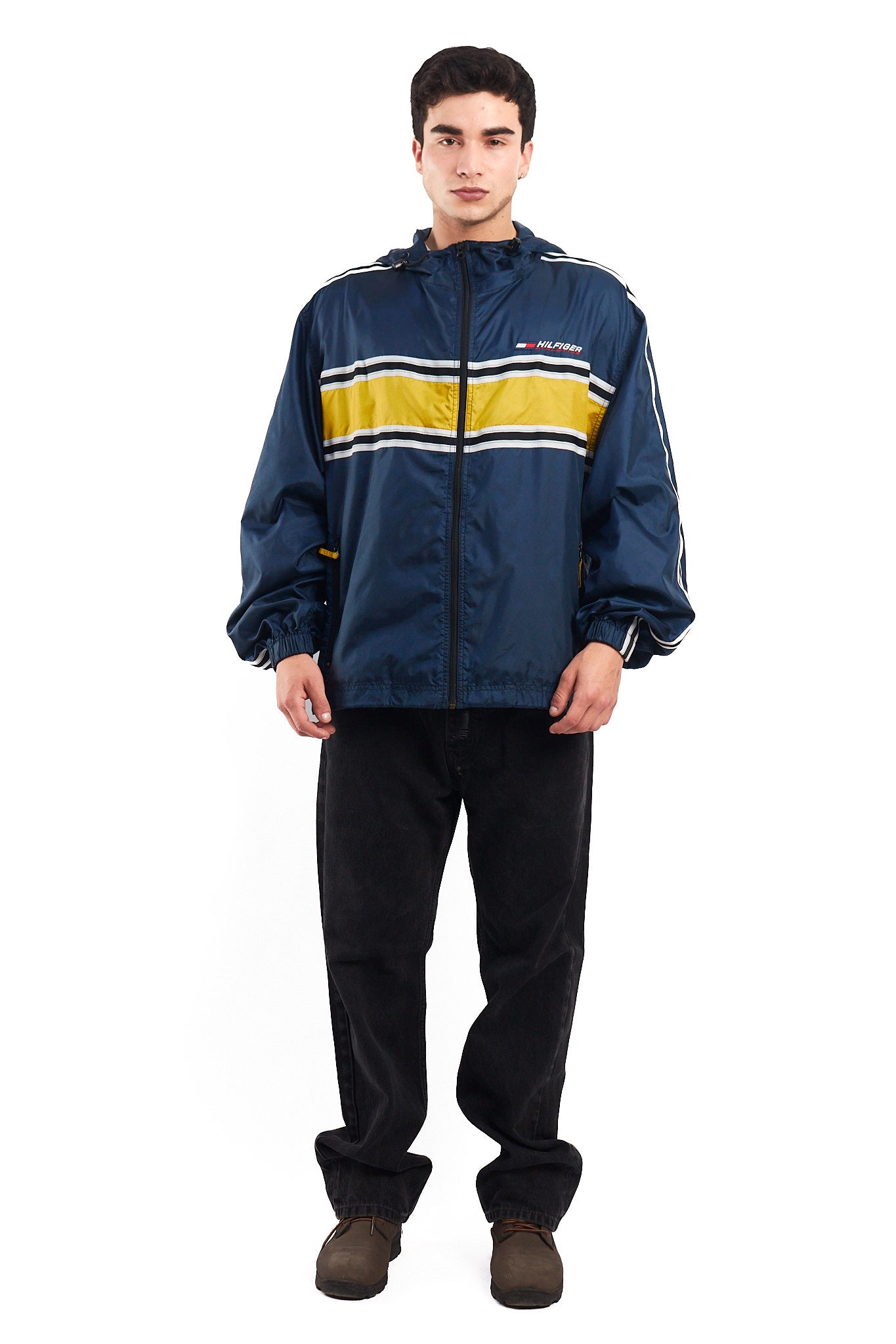 2000 Tommy Athletics Colorblock Track Jacket (L/XL)