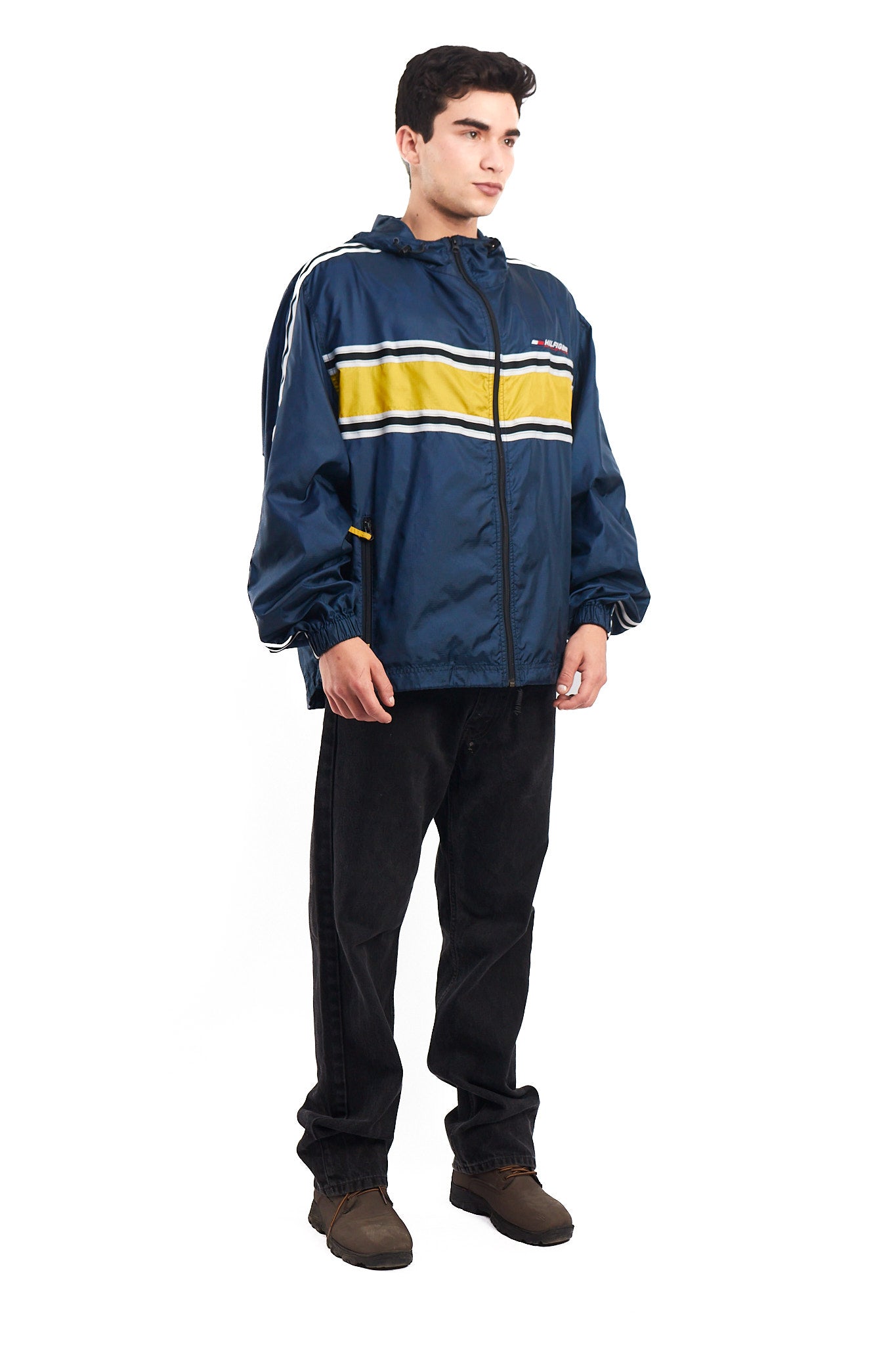 2000 Tommy Athletics Colorblock Track Jacket (L/XL)