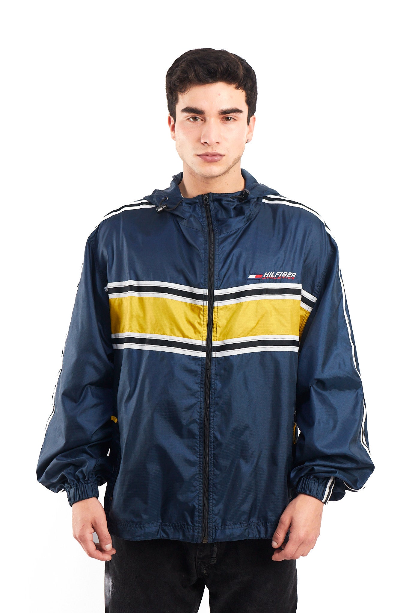 2000 Tommy Athletics Colorblock Track Jacket (L/XL)