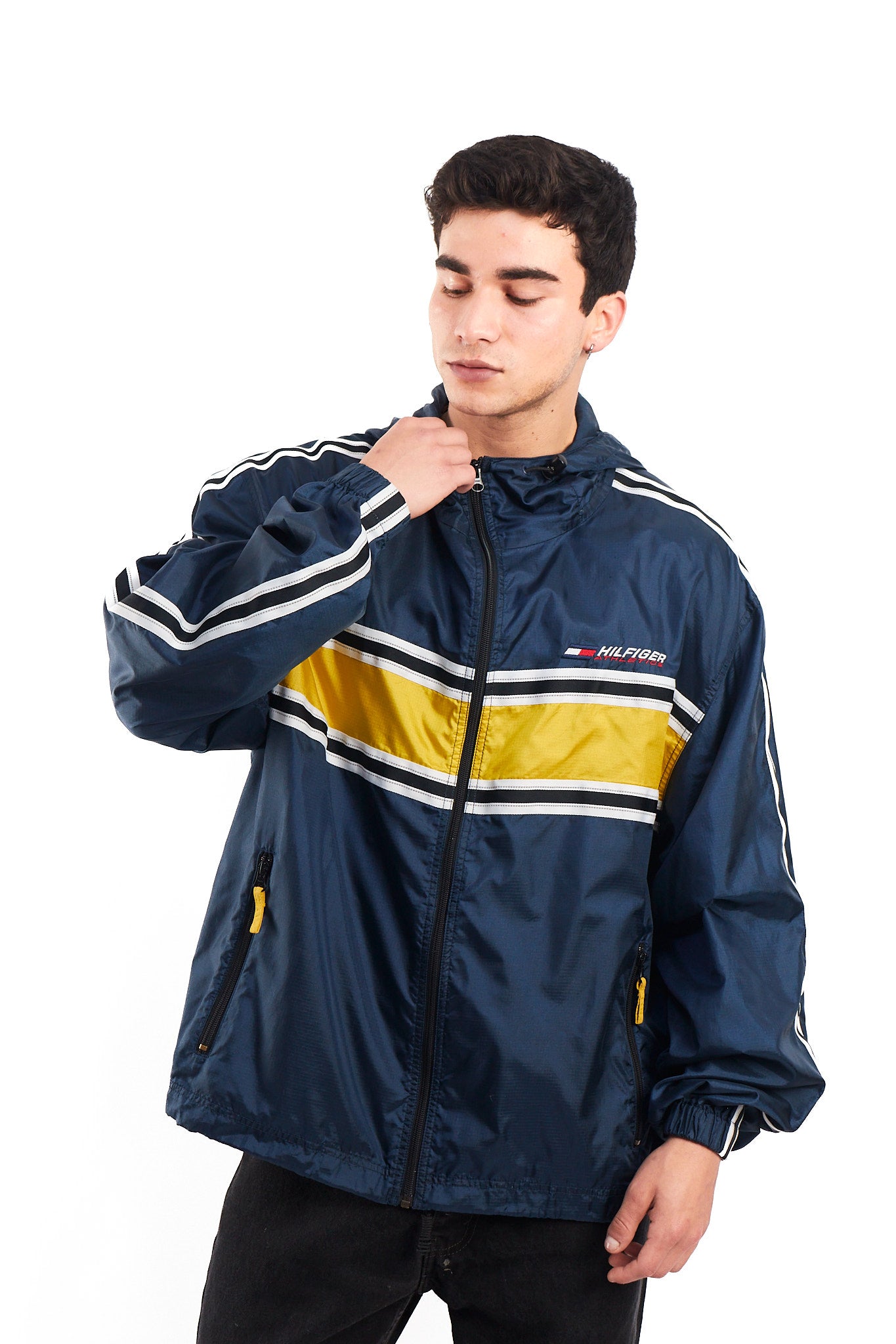 2000 Tommy Athletics Colorblock Track Jacket (L/XL)