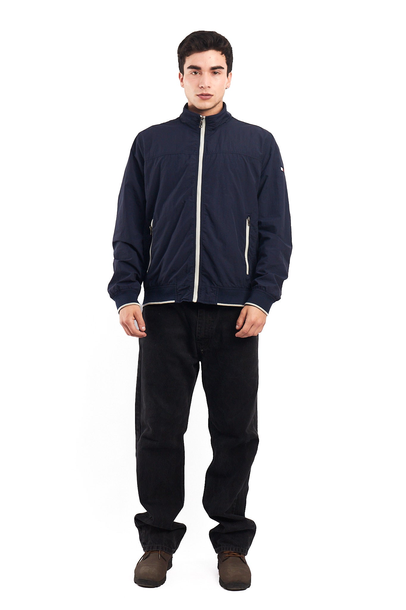 2000 Tommy Hilfiger Impermeable Bomber Jacket (M/L)