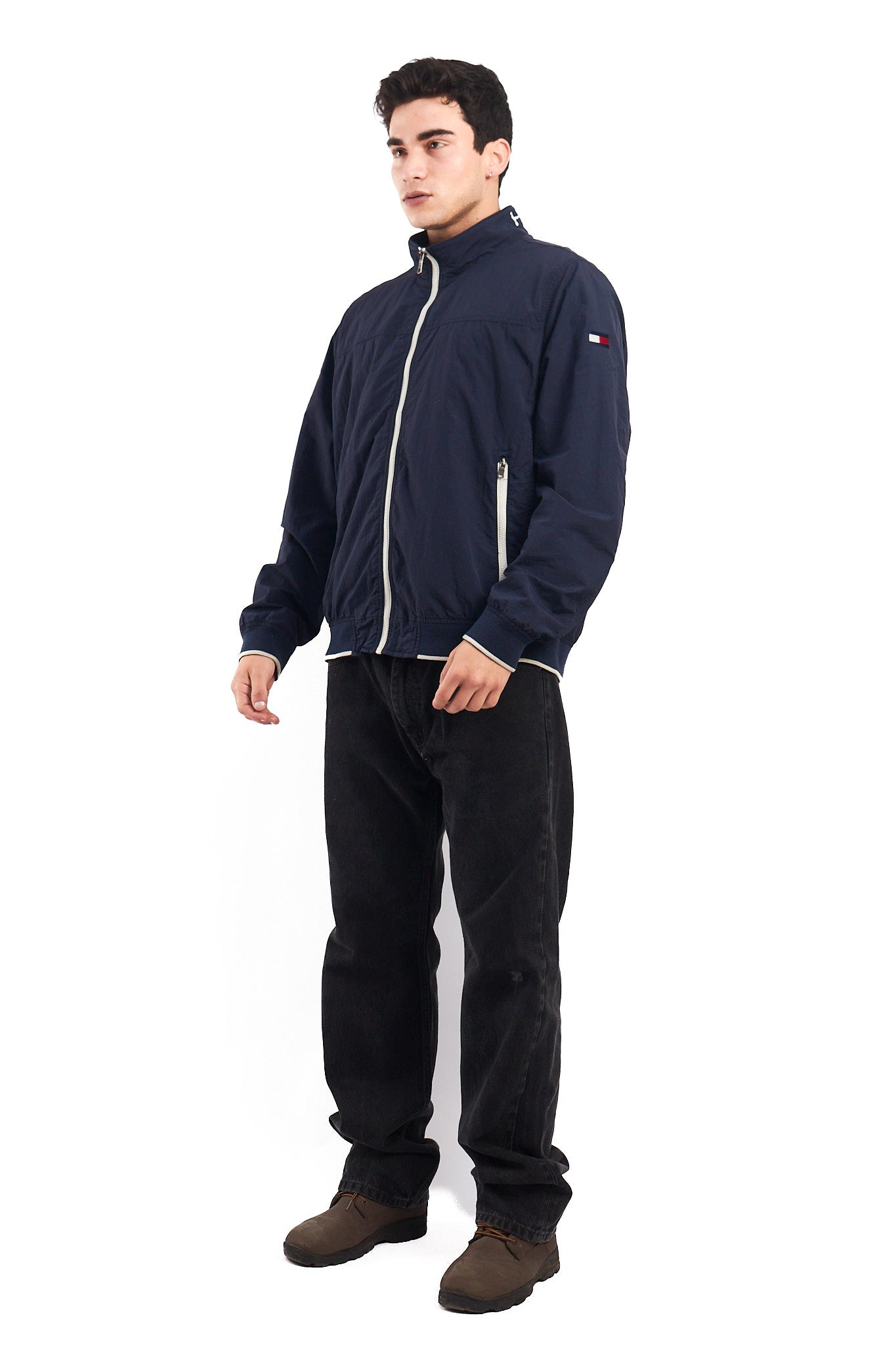 2000 Tommy Hilfiger Impermeable Bomber Jacket (M/L)