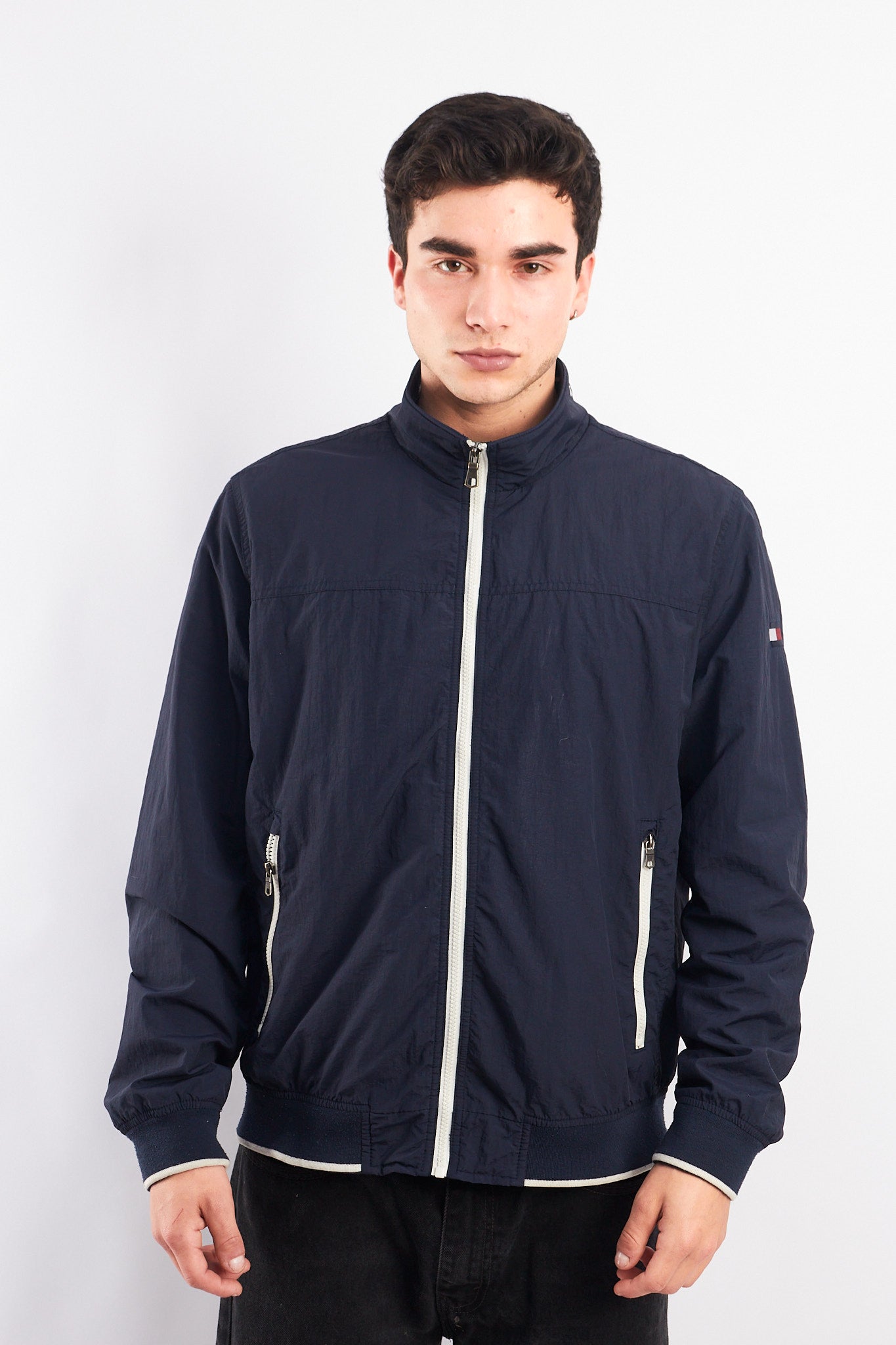 2000 Tommy Hilfiger Impermeable Bomber Jacket (M/L)