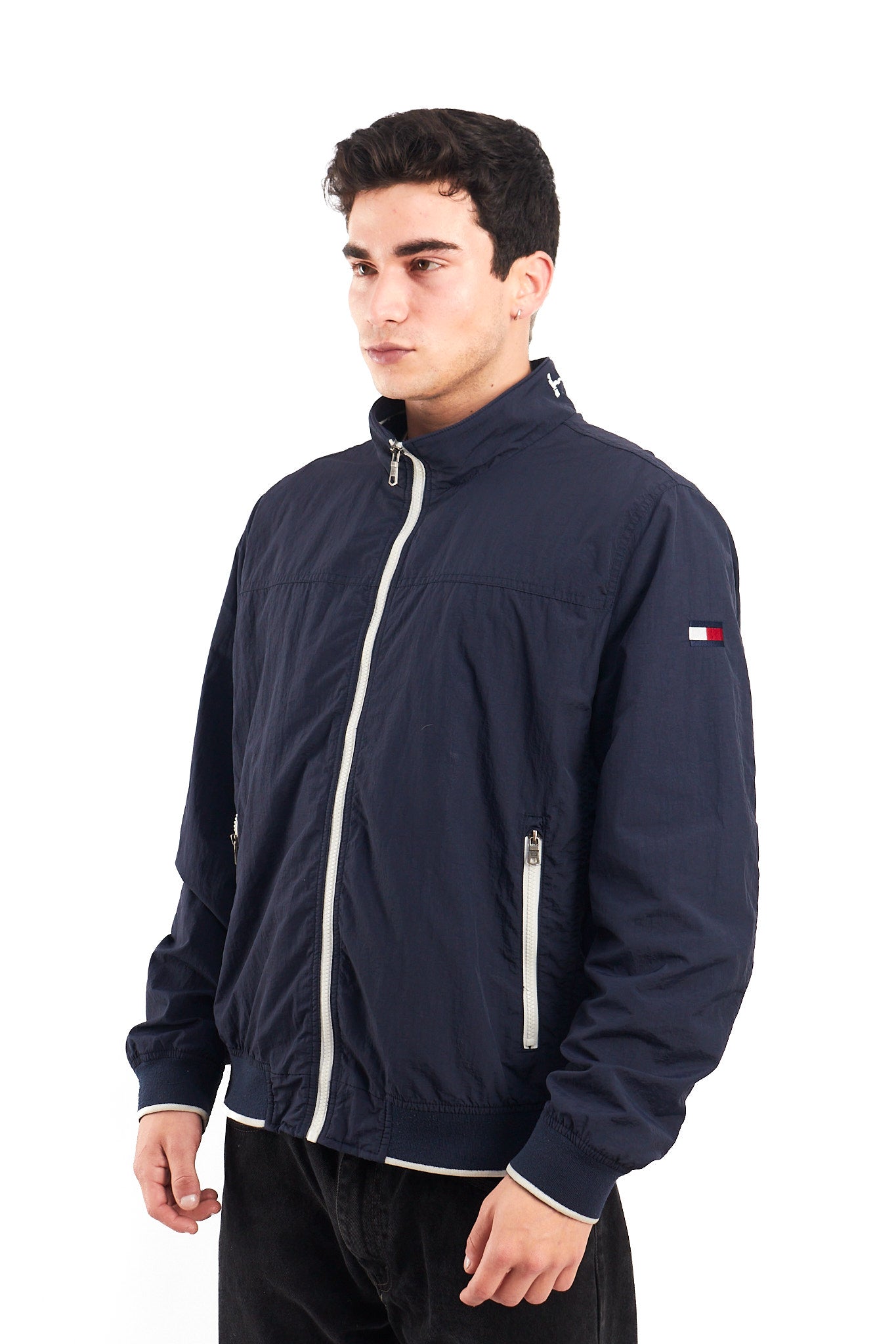 2000 Tommy Hilfiger Impermeable Bomber Jacket (M/L)