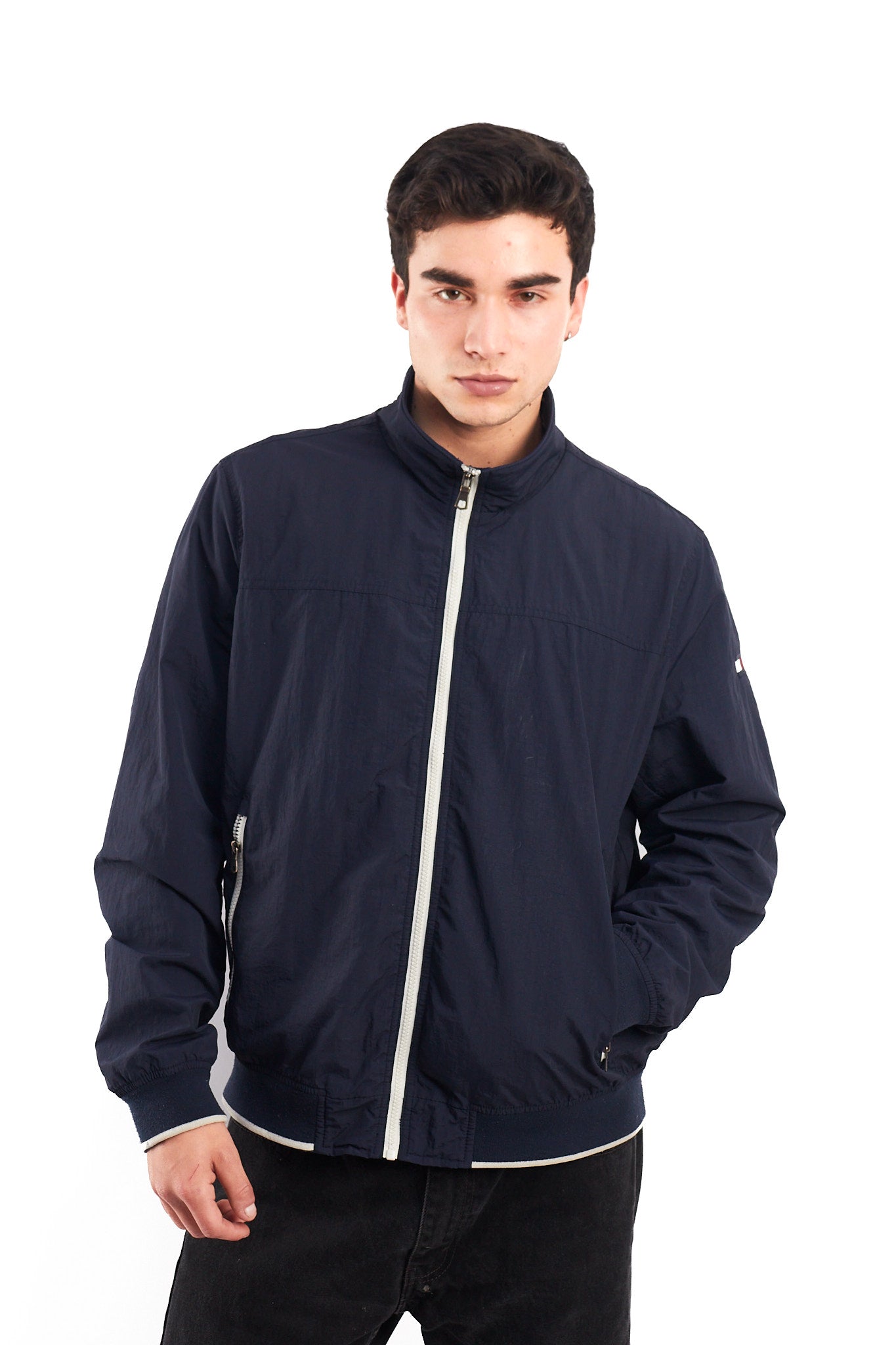 2000 Tommy Hilfiger Impermeable Bomber Jacket (M/L)