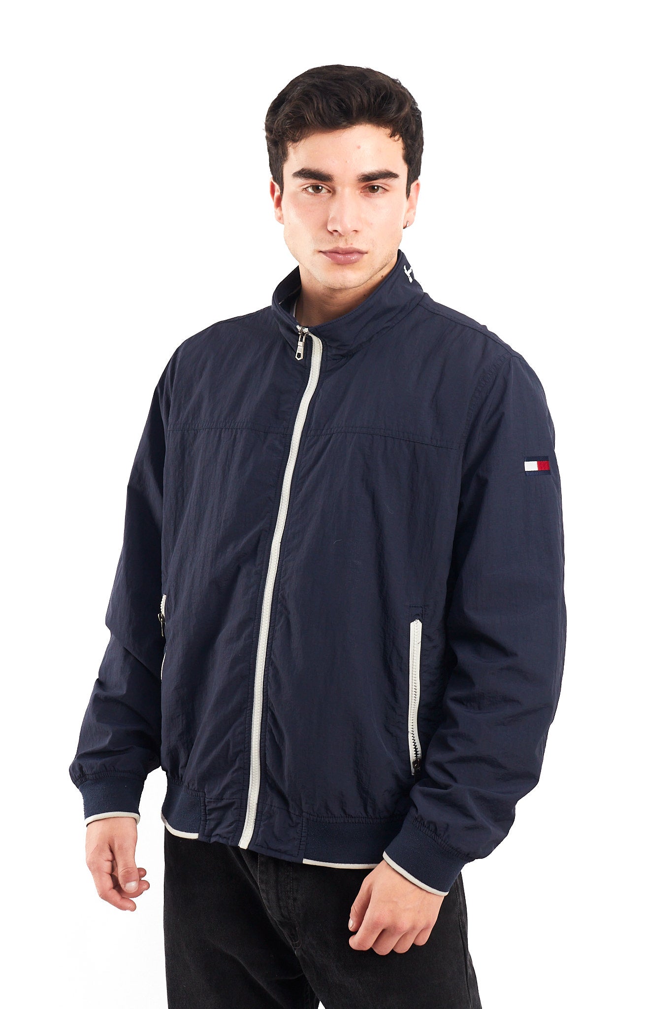 2000 Tommy Hilfiger Impermeable Bomber Jacket (M/L)