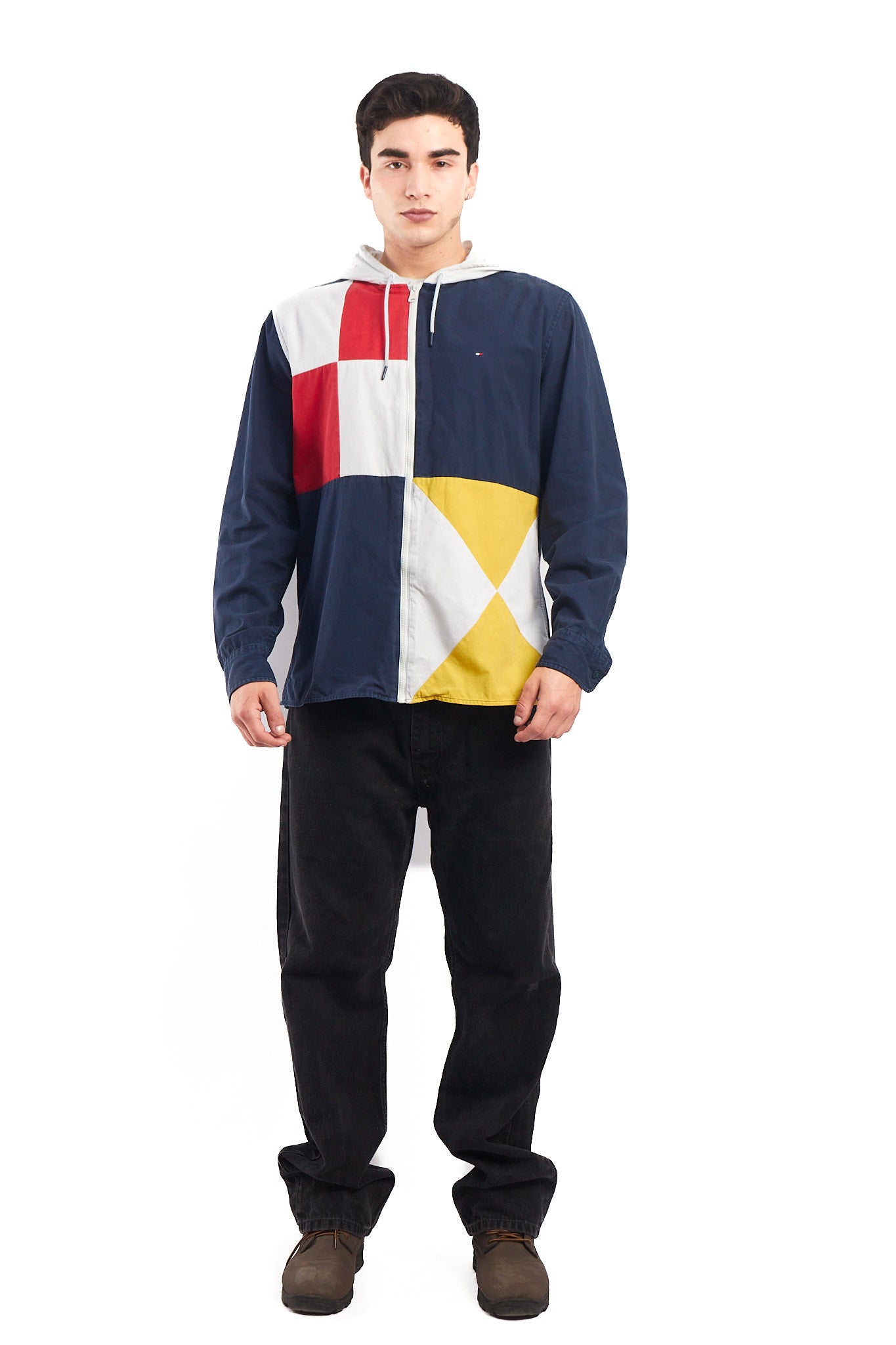2018 Tommy Hilfiger Sailing Flag Colorblock Jacket (M/L)