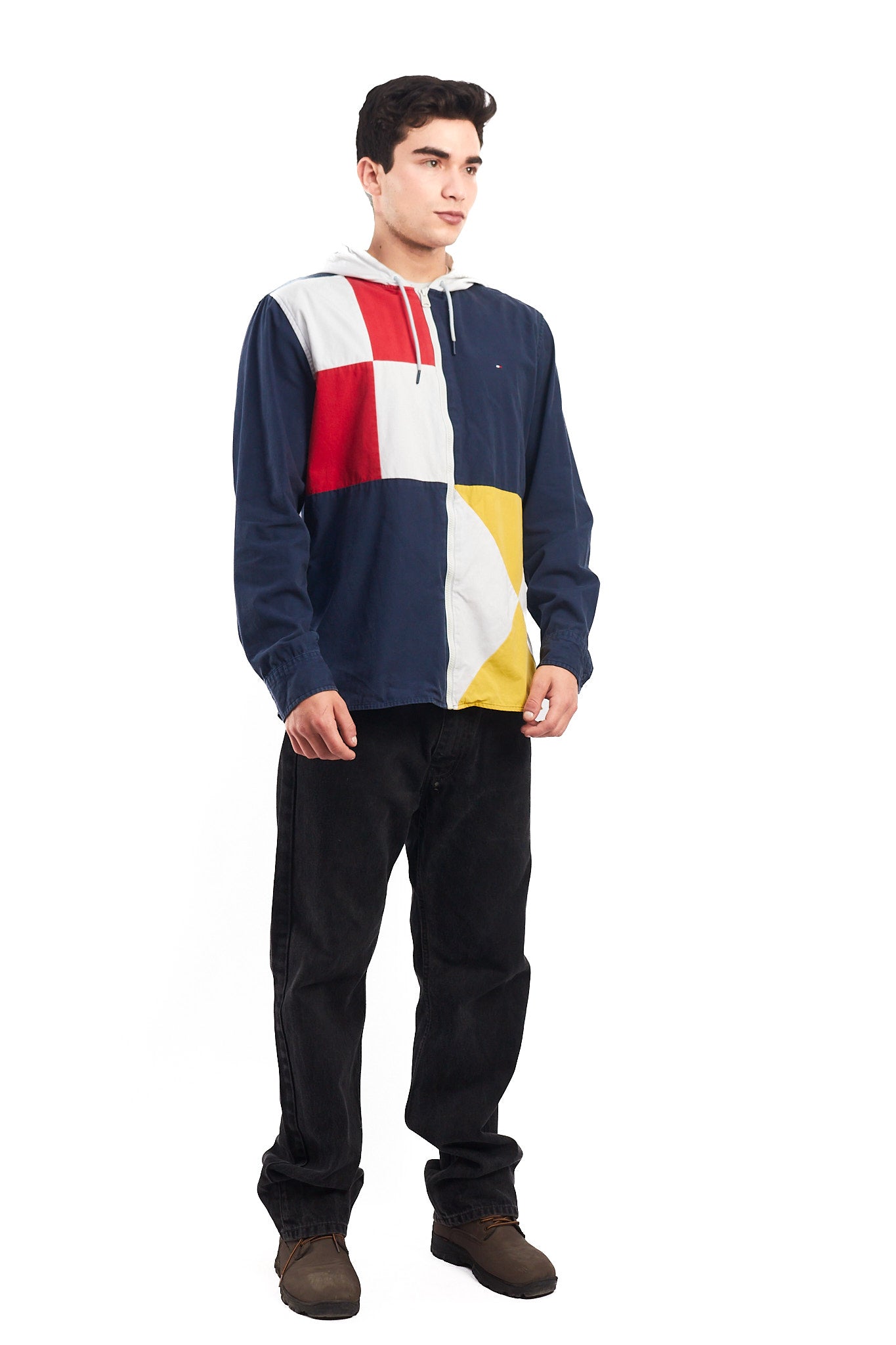 2018 Tommy Hilfiger Sailing Flag Colorblock Jacket (M/L)