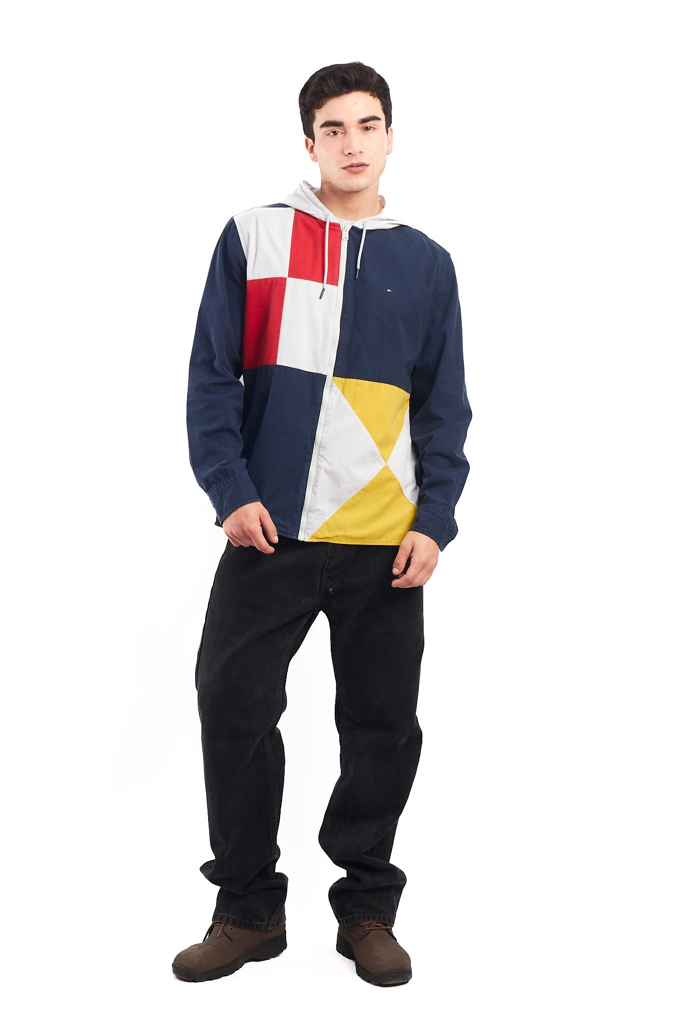 2018 Tommy Hilfiger Sailing Flag Colorblock Jacket (M/L)