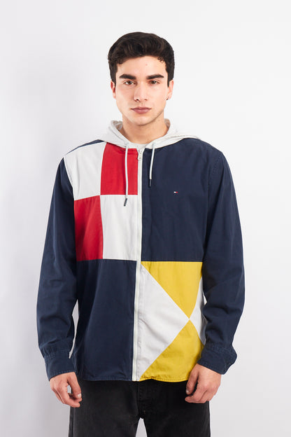 2018 Tommy Hilfiger Sailing Flag Colorblock Jacket (M/L)