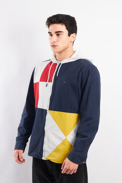 2018 Tommy Hilfiger Sailing Flag Colorblock Jacket (M/L)