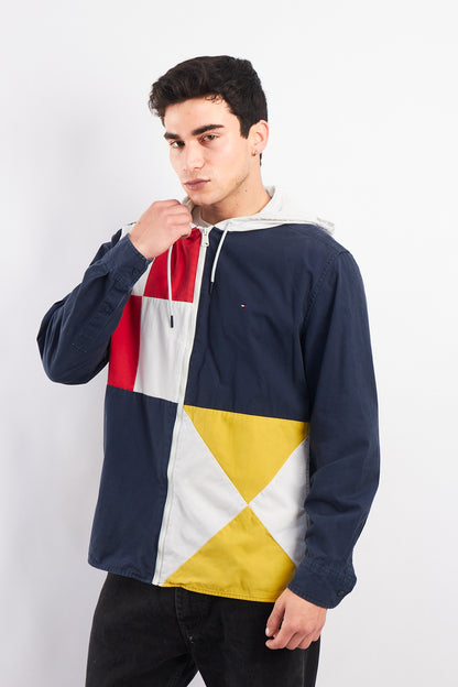 2018 Tommy Hilfiger Sailing Flag Colorblock Jacket (M/L)