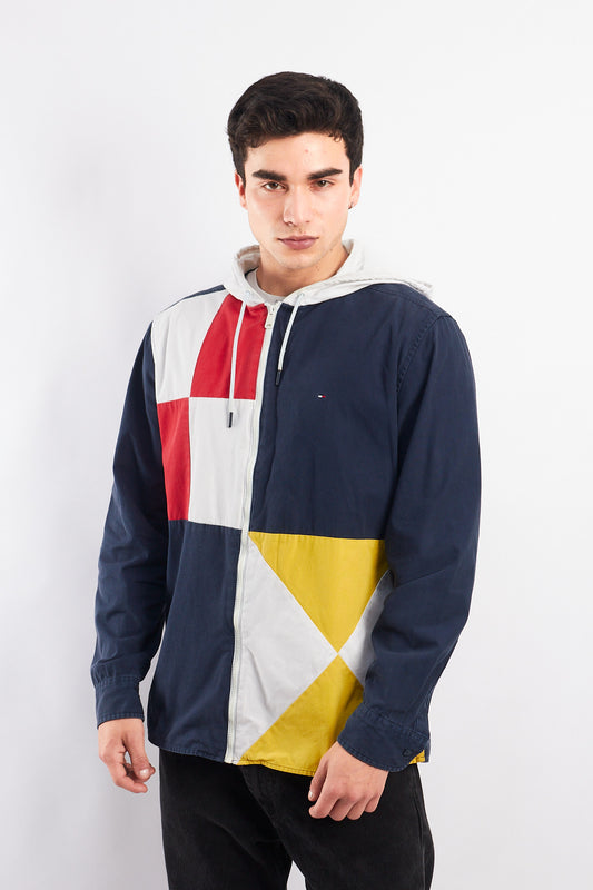 2018 Tommy Hilfiger Sailing Flag Colorblock Jacket (M/L)