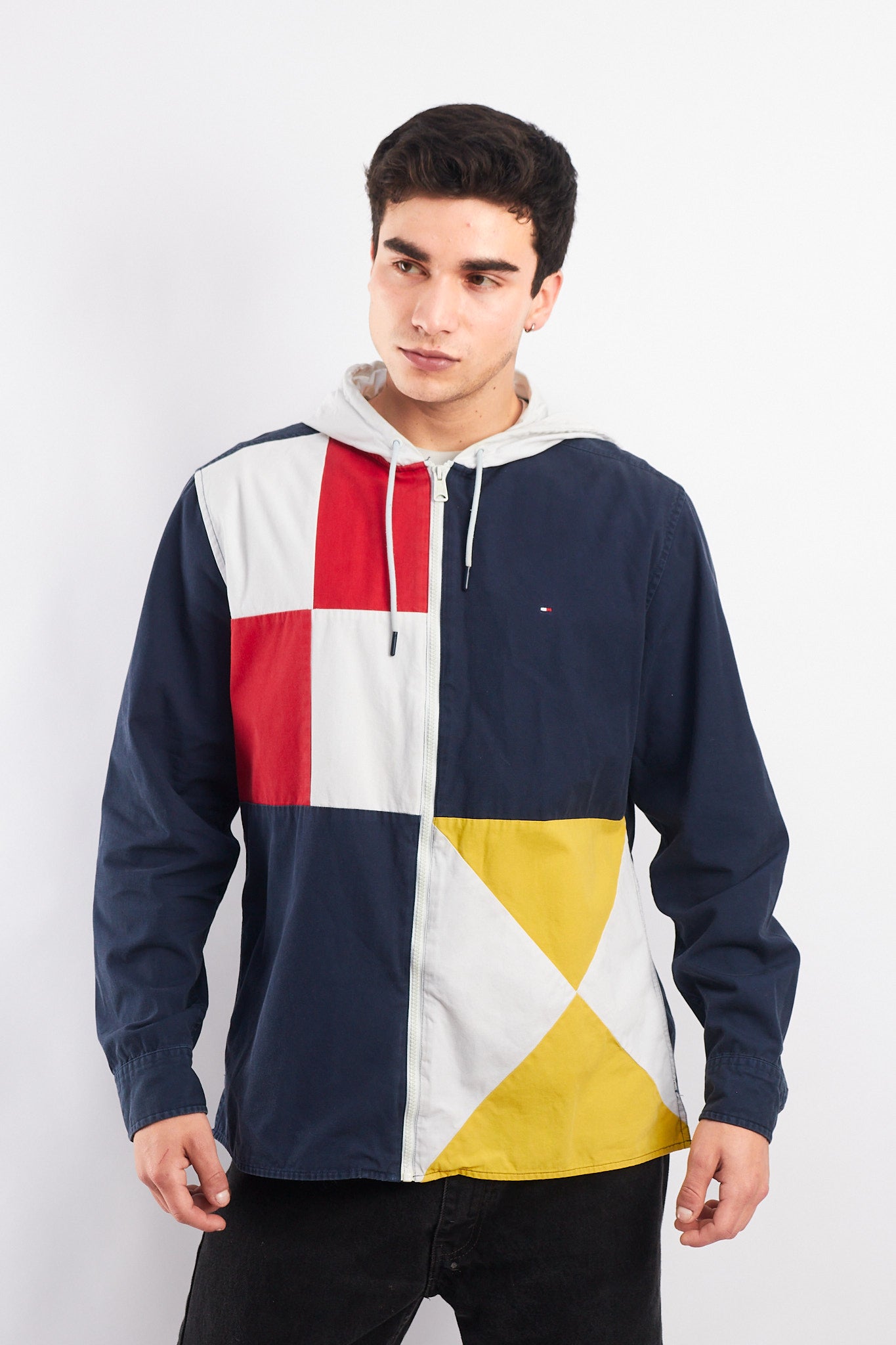 2018 Tommy Hilfiger Sailing Flag Colorblock Jacket (M/L)