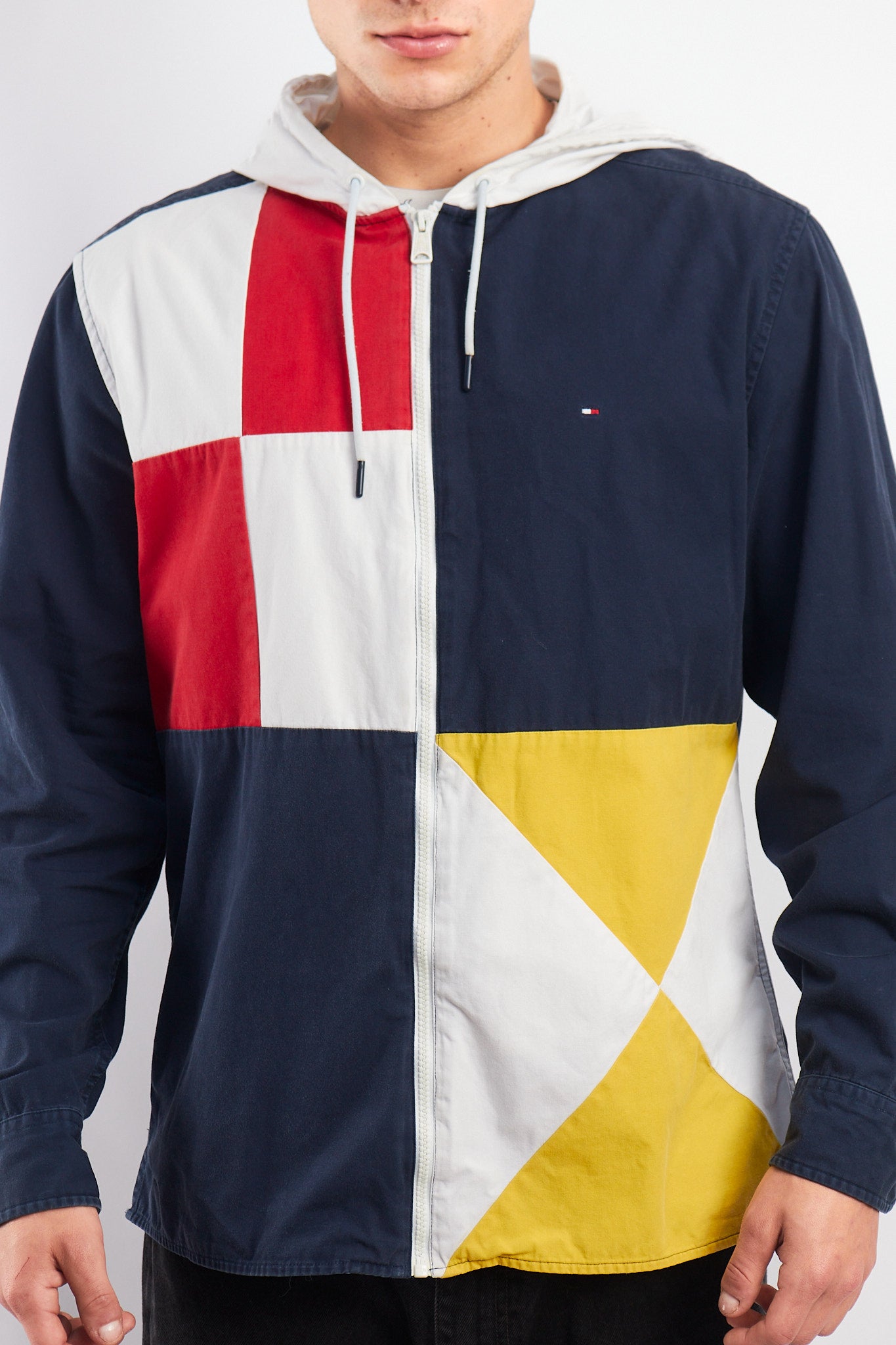2018 Tommy Hilfiger Sailing Flag Colorblock Jacket (M/L)